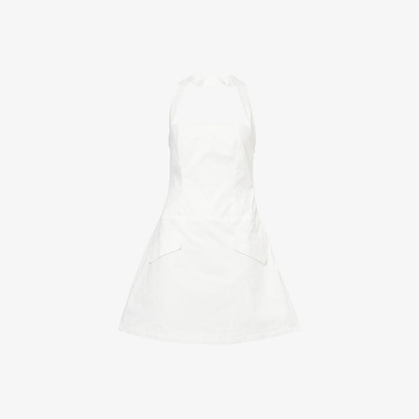 Платье мини Amy Lynn из хлопкового поплина с запахом расклешенное, белый
Платье мини Amy Lynn из хлопкового поплина с запахом расклешенное, белый