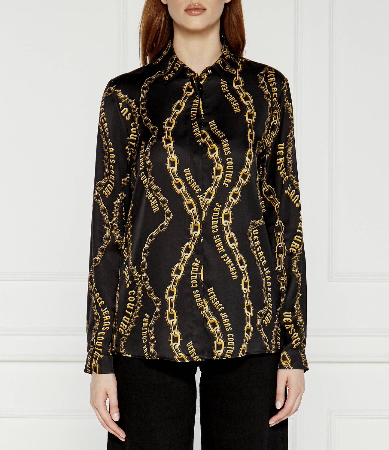 Рубашка Versace Jeans Couture Regular Fit, черный
Рубашка Versace Jeans Couture Regular Fit, черный