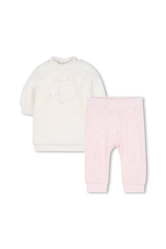 Детский хлопковый спортивный костюм Karl Lagerfeld, розовый
Детский хлопковый спортивный костюм Karl Lagerfeld, розовый