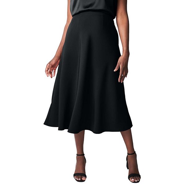 Юбка-колокол plus size bi-stretch Jessica London, Black
Юбка-колокол plus size bi-stretch Jessica London, Black