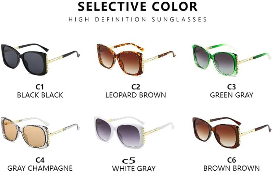 Ретро женские солнцезащитные очки с заклепками, солнцезащитные очки UV400 для мужчин, панк-солнцезащитные очки с градиентным покрытием VFDHN, Leopard Brown
Ретро женские солнцезащитные очки с заклепками, солнцезащитные очки UV400 для мужчин, панк-солнцезащитные очки с градиентным покрытием VFDHN, Leopard Brown