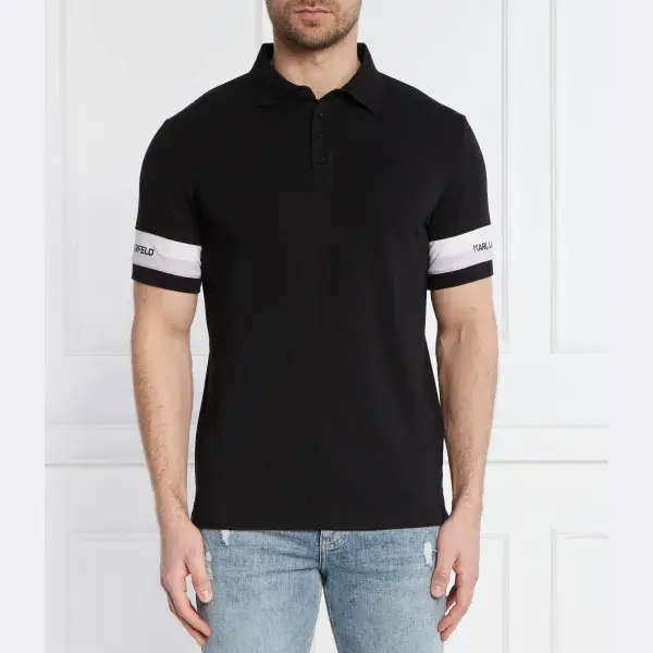 Рубашка поло стандартного кроя Karl Lagerfeld, черный
Рубашка поло стандартного кроя Karl Lagerfeld, черный