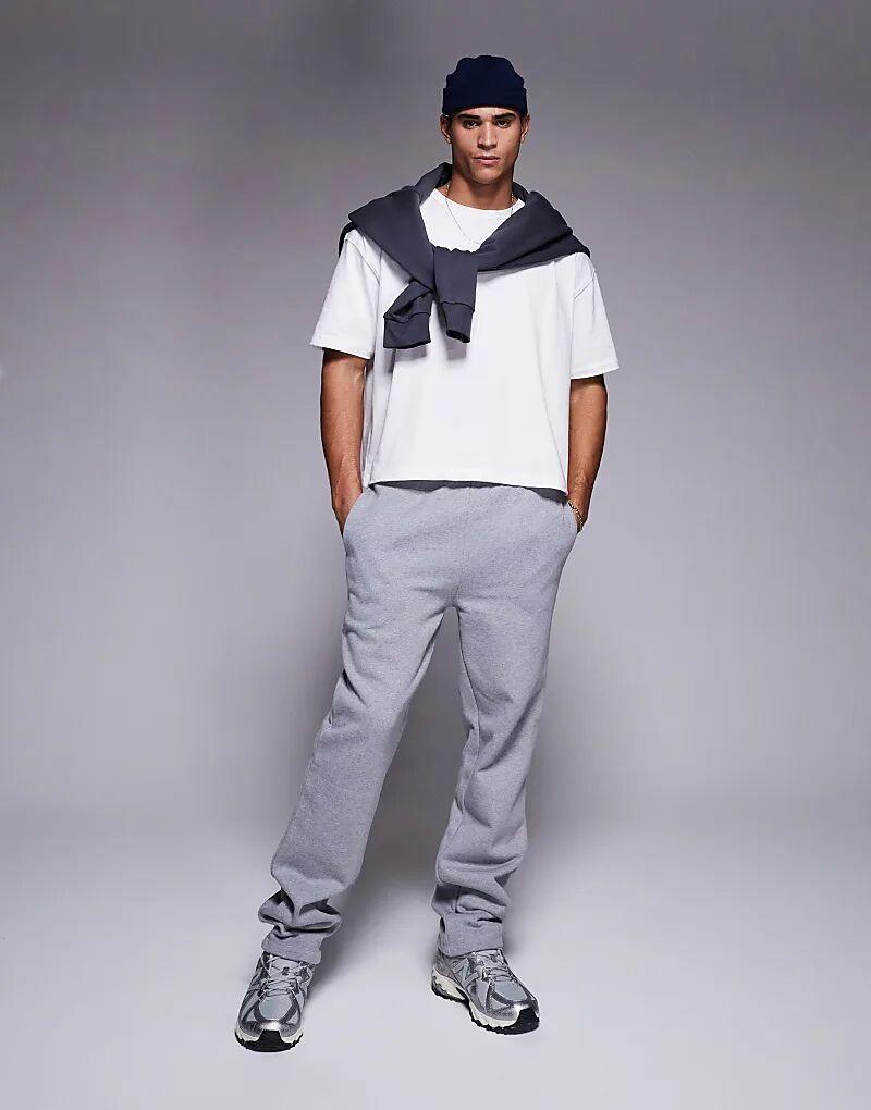 Премиальные плотные прямые джоггеры плотностью 400 г/м² серого меланжевого цвета ASOS DESIGN
Премиальные плотные прямые джоггеры плотностью 400 г/м² серого меланжевого цвета ASOS DESIGN