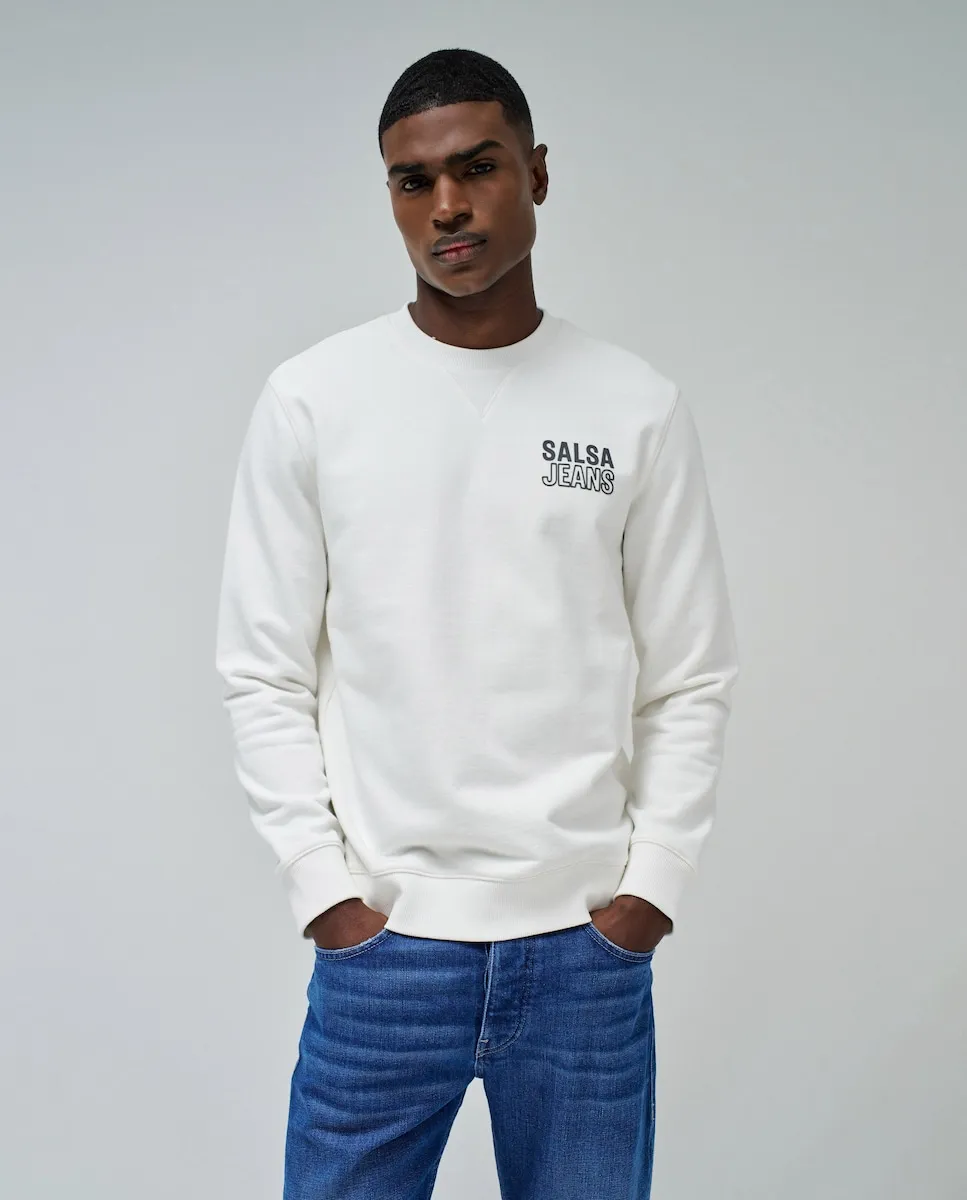 Мужская толстовка с логотипом Salsa Jeans, цвет Natural
Мужская толстовка с логотипом Salsa Jeans, цвет Natural