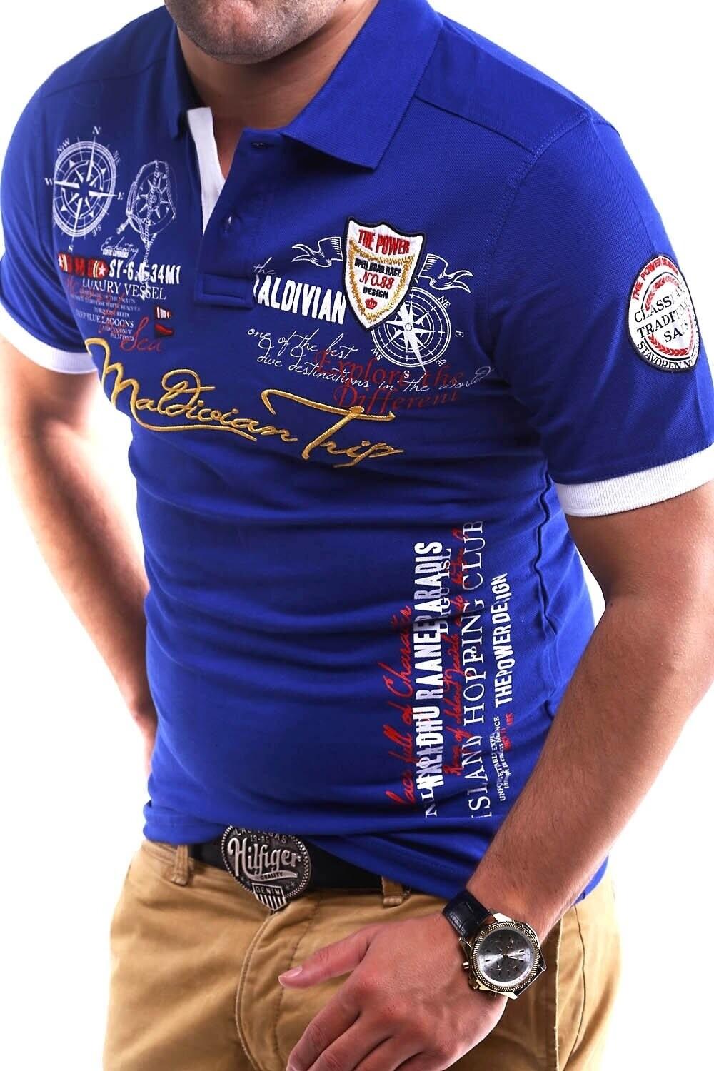 Поло behype TRIP, синий
Поло behype TRIP, синий