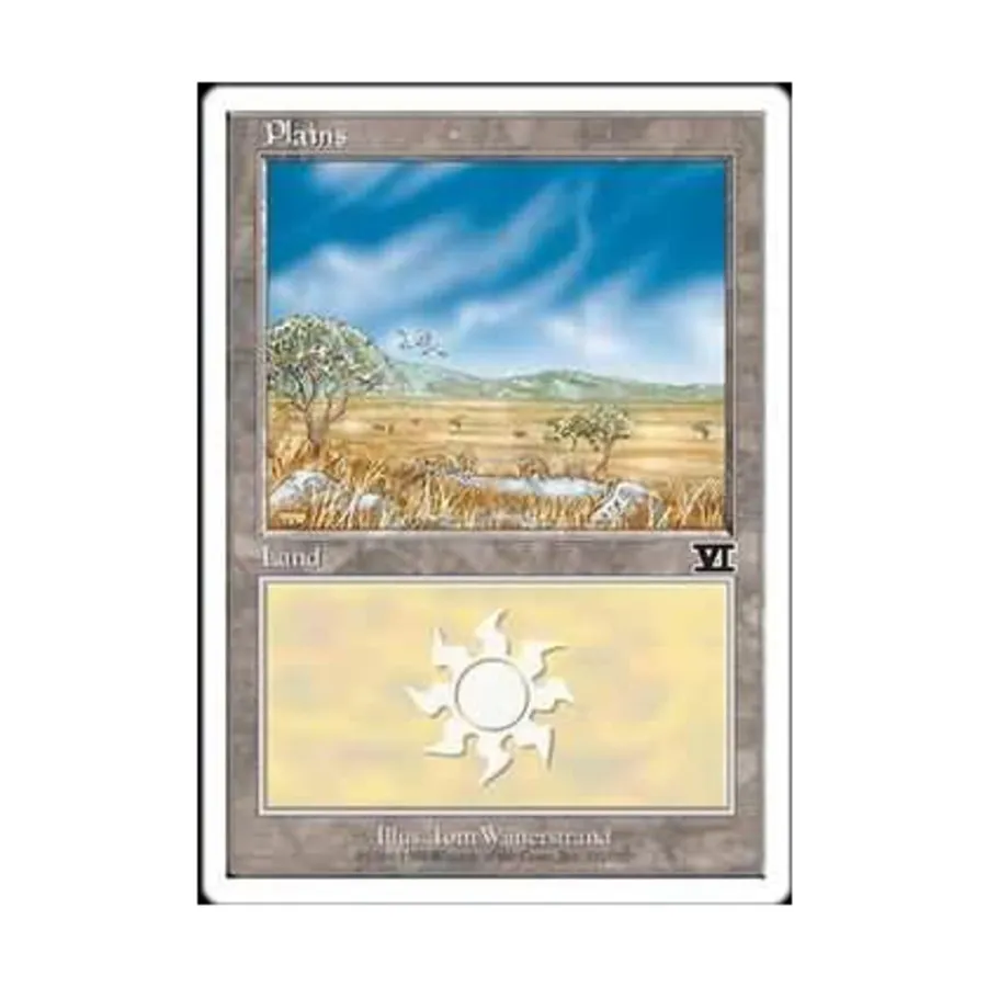 CCG Равнины № 331 (С), MTG - 6th Edition (Classic)
CCG Равнины № 331 (С), MTG - 6th Edition (Classic)