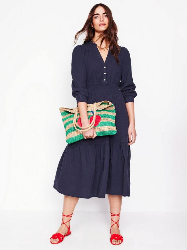 Платье миди из двойной ткани elena Boden, темно-синий
Платье миди из двойной ткани elena Boden, темно-синий