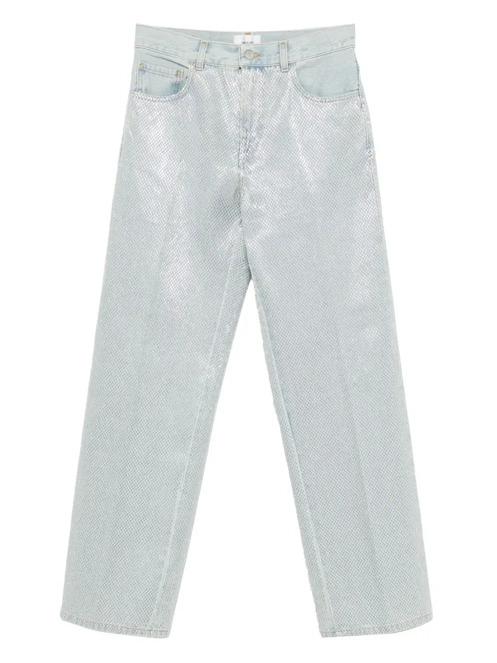Брюки прямого кроя с украшением пайетками Haikure
Брюки прямого кроя с украшением пайетками Haikure