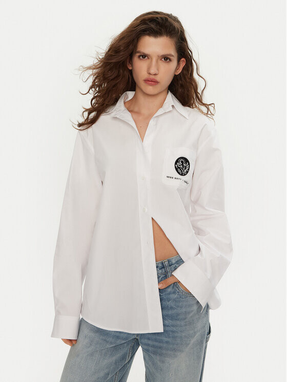 Рубашка стандартного кроя Miss Sixty, белый
Рубашка стандартного кроя Miss Sixty, белый