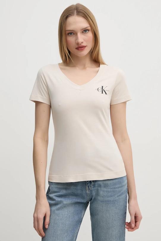 Хлопковая футболка 2 шт Calvin Klein Jeans, черный
Хлопковая футболка 2 шт Calvin Klein Jeans, черный