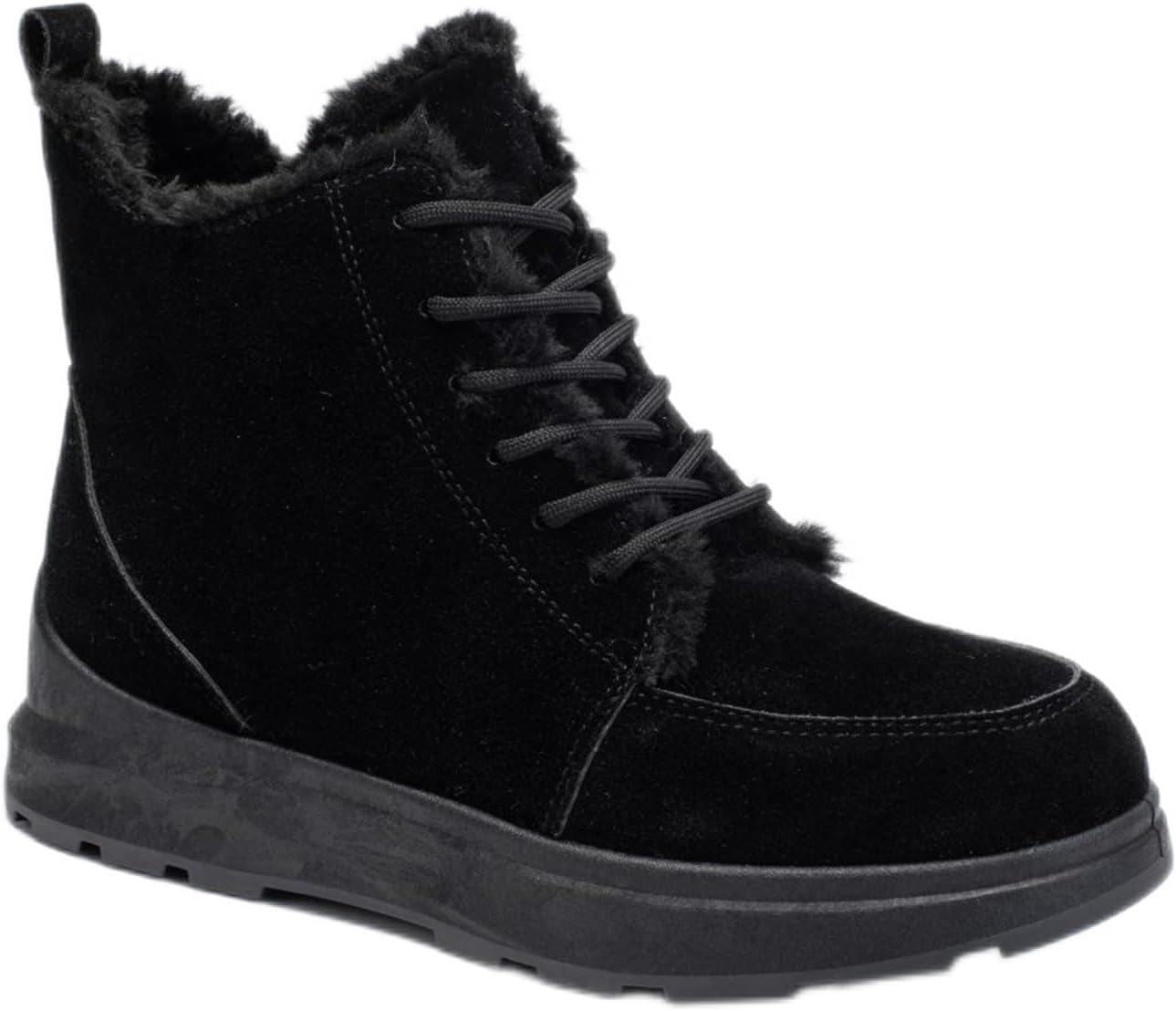 Женские зимние ботинки DHAEY с утепленной меховой подкладкой, модные ботинки для зимы с боковой молнией, средней длины, удобные мужские ботинки до щиколотки для прогулок и походов (Цвет: черный, Размер: 5.5 женский / 4 мужской)
Женские зимние ботинки DHAEY с утепленной меховой подкладкой, модные ботинки для зимы с боковой молнией, средней длины, удобные мужские ботинки до щиколотки для прогулок и походов (Цвет: черный, Размер: 5.5 женский / 4 мужской)