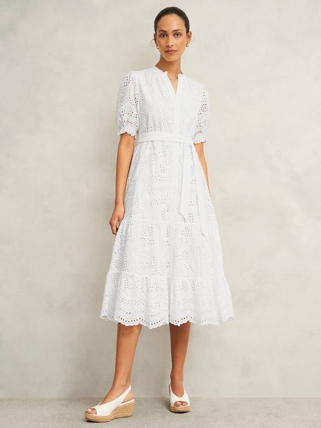 Английское платье rosanna broderie Hobbs, цвет Hobbs White
Английское платье rosanna broderie Hobbs, цвет Hobbs White