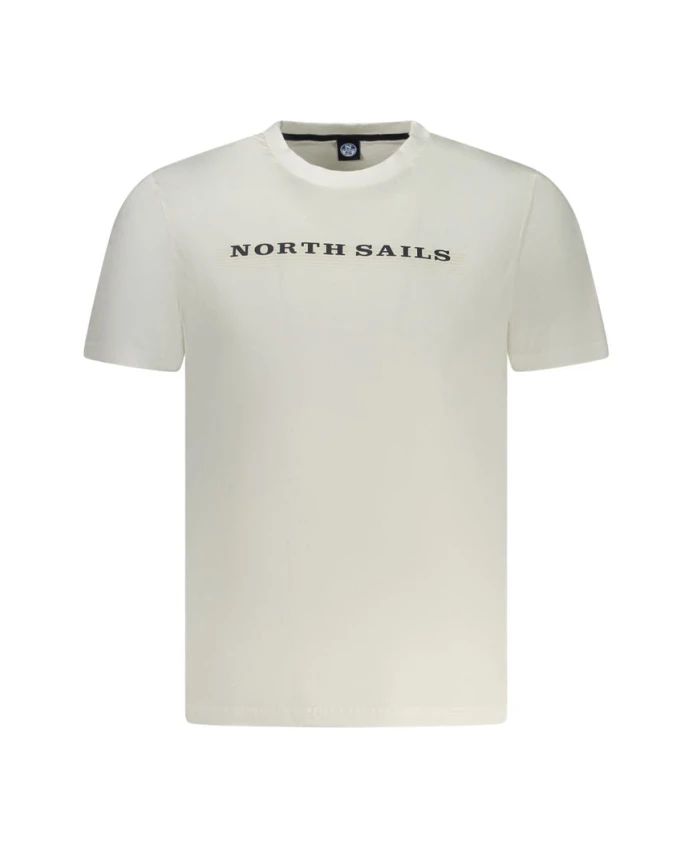 Белая хлопковая мужская футболка North Sails, белый
Белая хлопковая мужская футболка North Sails, белый