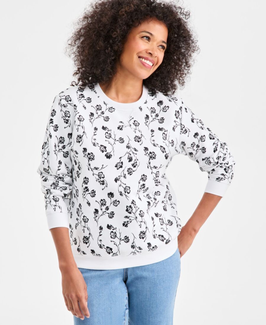 Укороченная толстовка с длинными рукавами, эксклюзивно от Macy's Style & Co, Bright White Combo
Укороченная толстовка с длинными рукавами, эксклюзивно от Macy's Style & Co, Bright White Combo