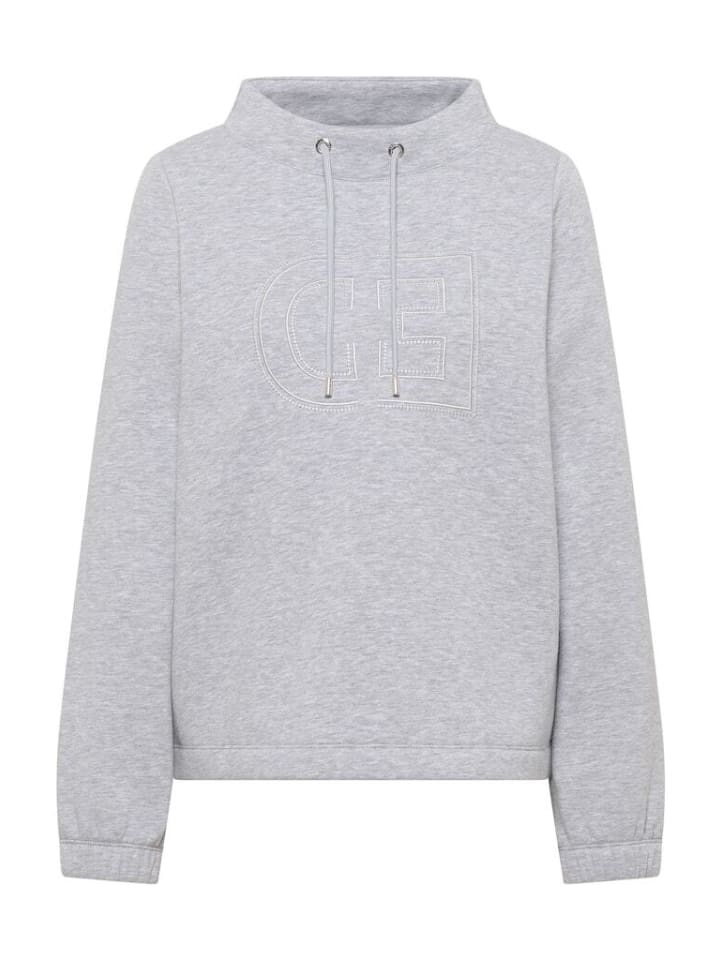 Толстовка цвета лунный серый меланж Cecil
Толстовка цвета лунный серый меланж Cecil