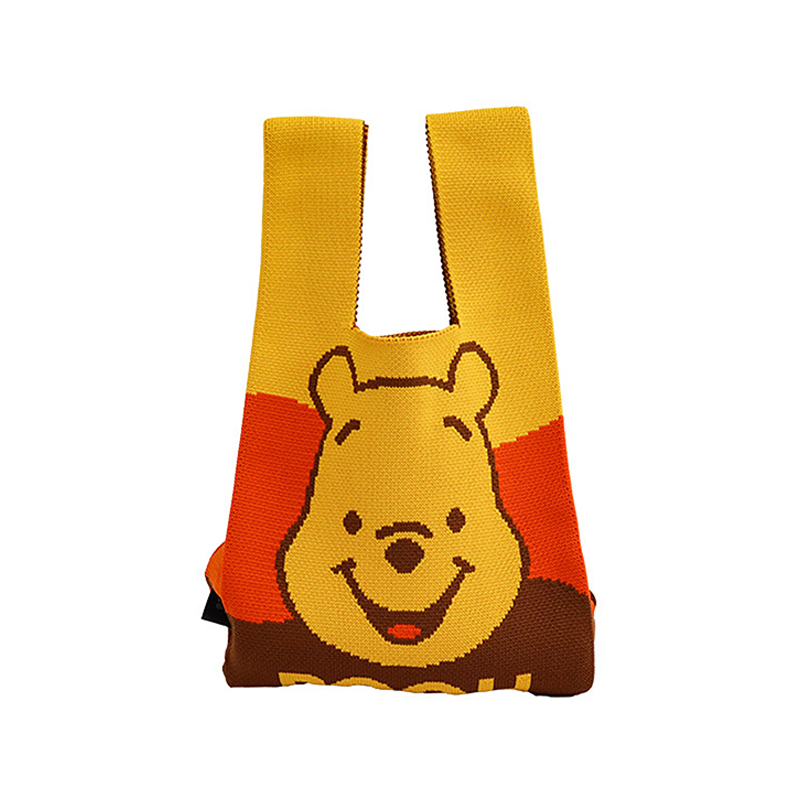 Disney Полиэстеровая вязаная сумка унисекс зелёная розовая чёрная белая фиолетовая розово-красная, Winnie
Disney Полиэстеровая вязаная сумка унисекс зелёная розовая чёрная белая фиолетовая розово-красная, Winnie