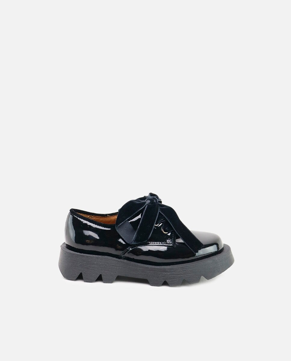 Черные лаковые блюхеры для девочки Eli 1957, черный
Черные лаковые блюхеры для девочки Eli 1957, черный