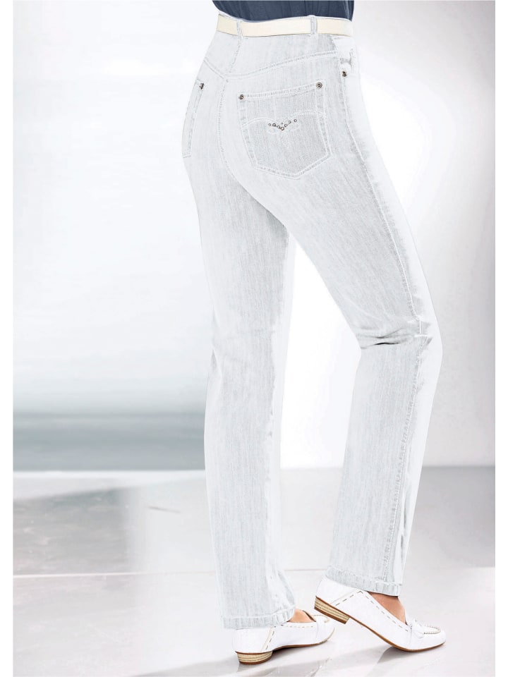 Джинсы с пятью карманами белого цвета WITT WEIDEN
Джинсы с пятью карманами белого цвета WITT WEIDEN