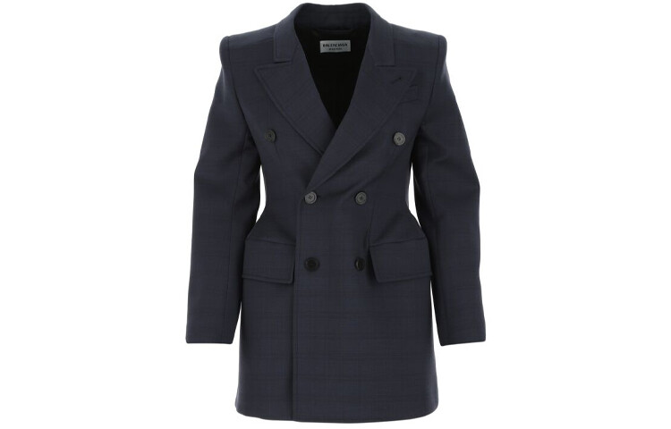 Balenciaga Женский Деловой Костюм, цвет Blue 
Balenciaga Женский Деловой Костюм, цвет Blue