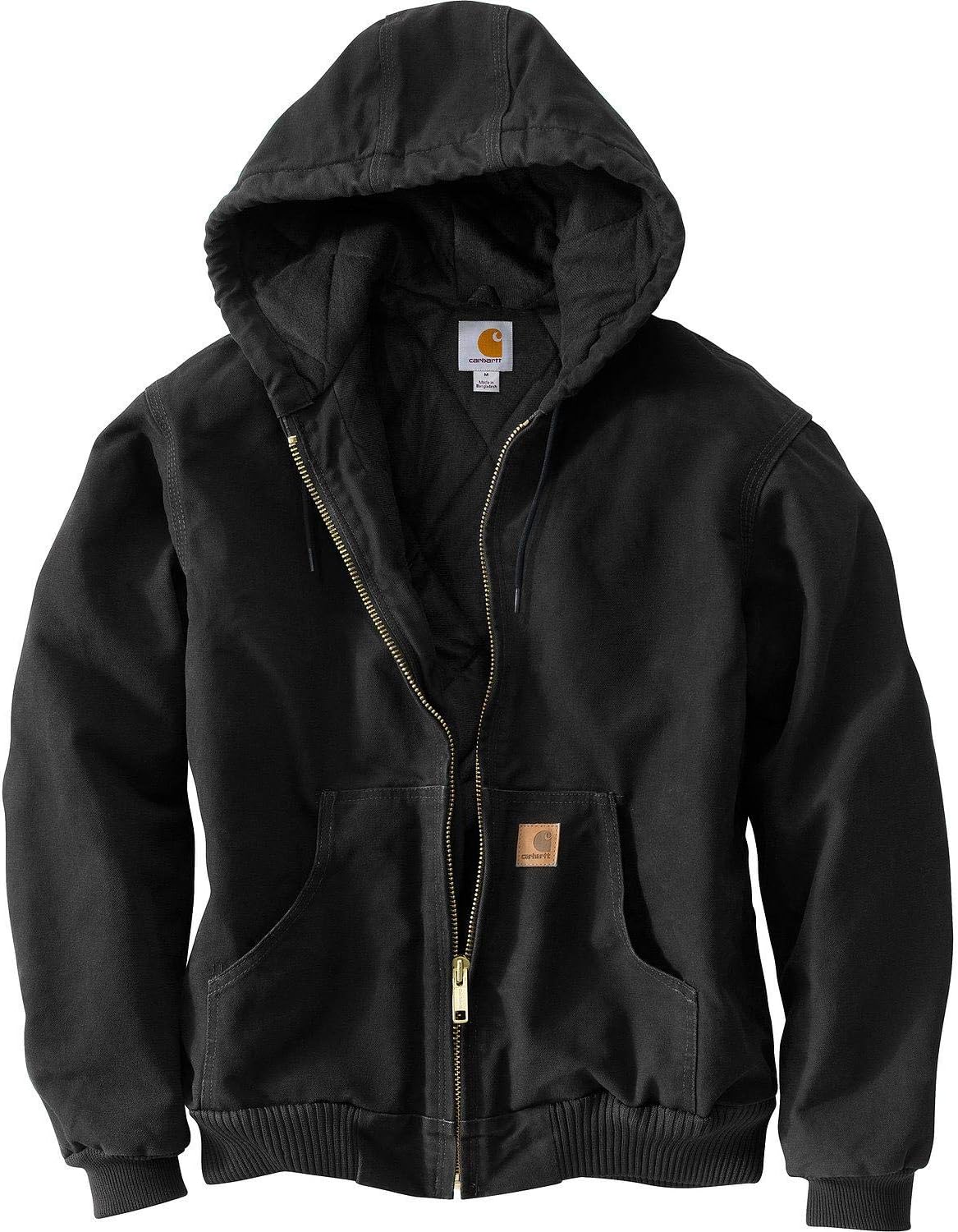 Carhartt мужская утепленная флисом стеганая куртка Sandstone Active для больших размеров, Black
Carhartt мужская утепленная флисом стеганая куртка Sandstone Active для больших размеров, Black