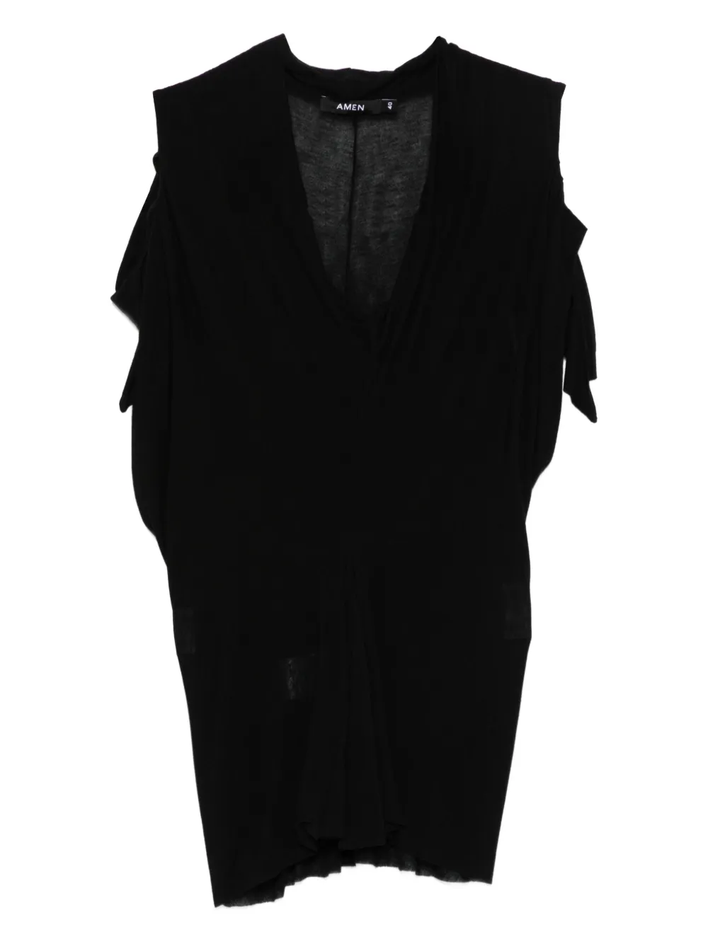Топ с V-образным вырезом Amen, черный
Топ с V-образным вырезом Amen, черный