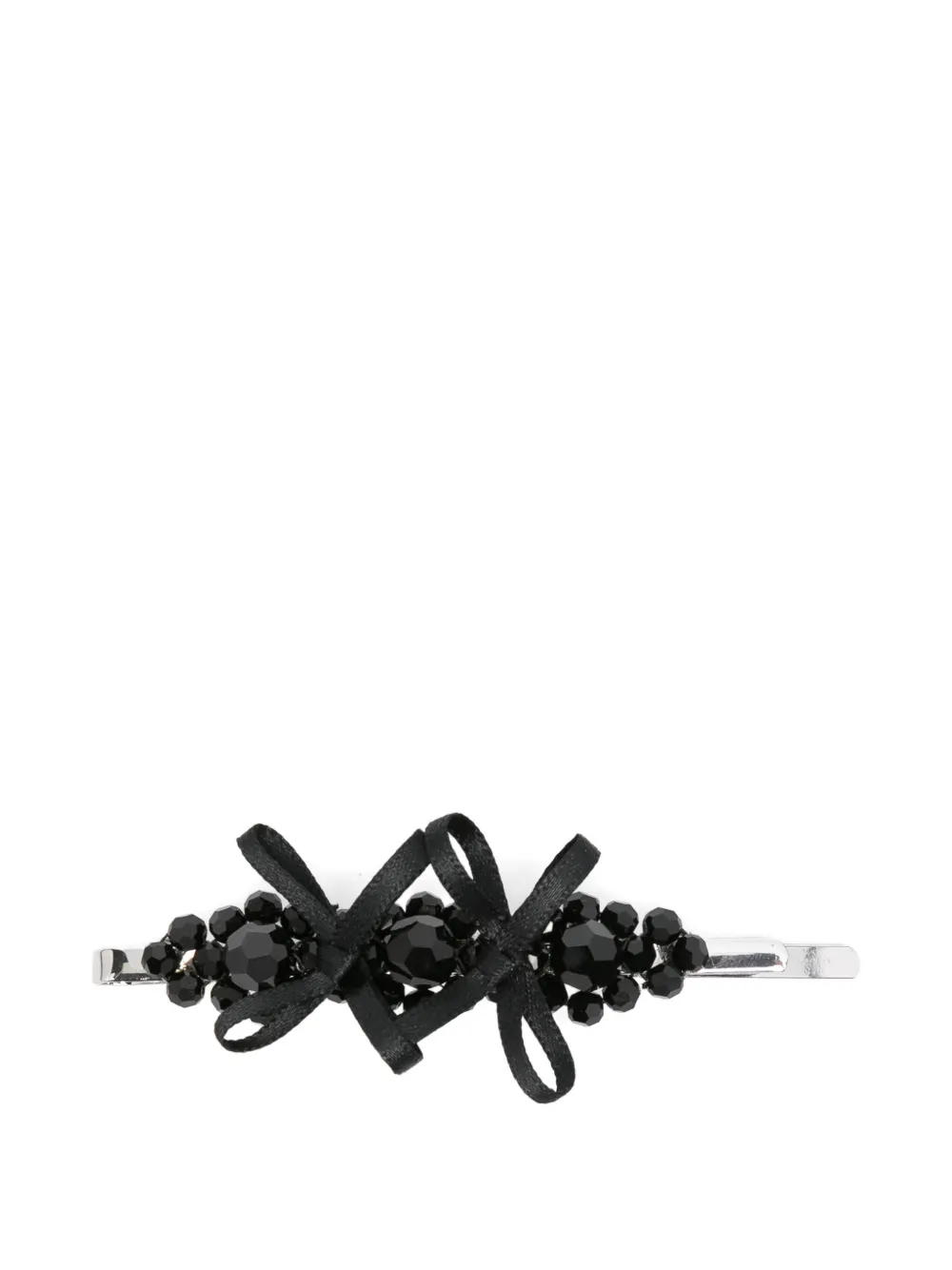 Заколка для волос с бусинами и бантом Simone Rocha, серебристый
Заколка для волос с бусинами и бантом Simone Rocha, серебристый