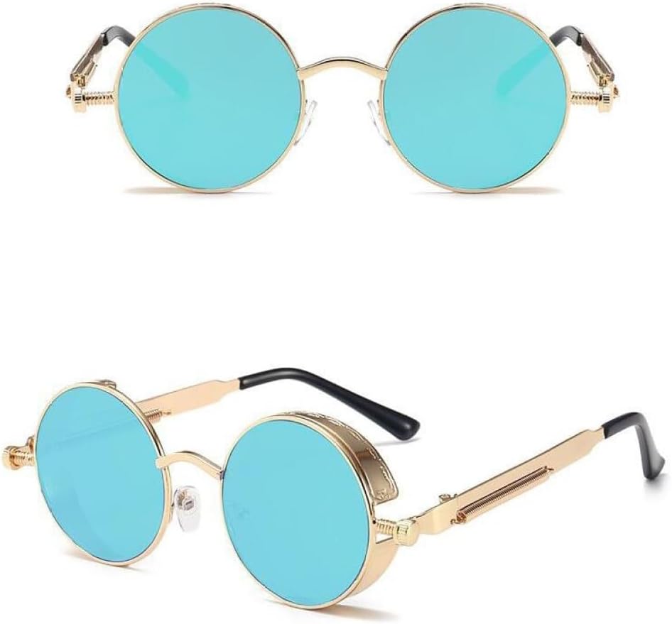 Солнцезащитные очки MUTYNE в классическом готическом стиле стимпанк для женщин, винтажные, в круглой металлической оправе, с защитой от УФ-излучения UV400 (женские и мужские), 1
Солнцезащитные очки MUTYNE в классическом готическом стиле стимпанк для женщин, винтажные, в круглой металлической оправе, с защитой от УФ-излучения UV400 (женские и мужские), 1