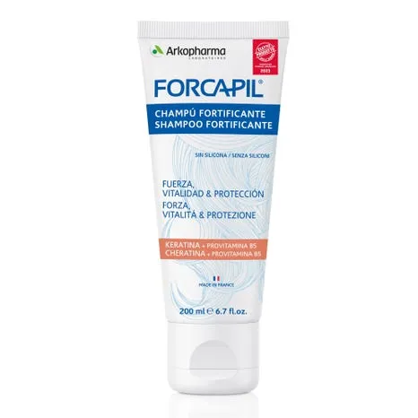 Forcapil укрепляющий шампунь 200 мл с кератином
Forcapil укрепляющий шампунь 200 мл с кератином