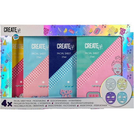 Маска для лица CREATE IT 84417 Многоцветная 1,4 x 27 x 17 см Create It!
Маска для лица CREATE IT 84417 Многоцветная 1,4 x 27 x 17 см Create It!