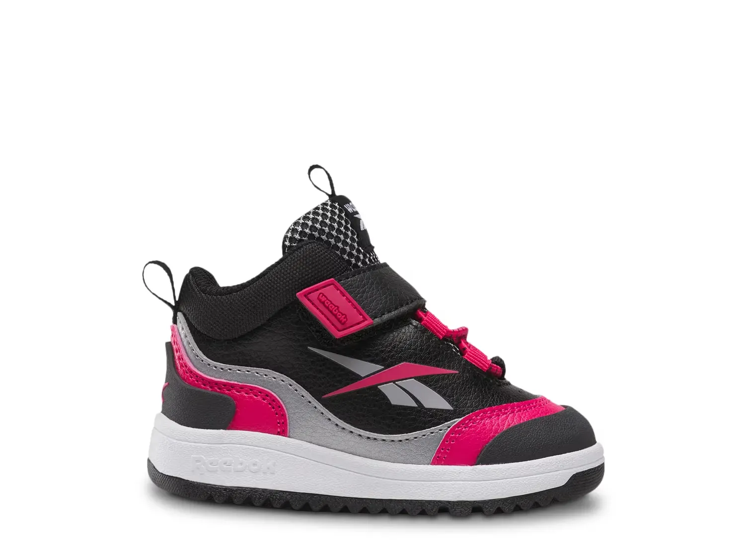 Кроссовки Weebok Storm X - детские Reebok, Black/Pink/Grey
Кроссовки Weebok Storm X - детские Reebok, Black/Pink/Grey