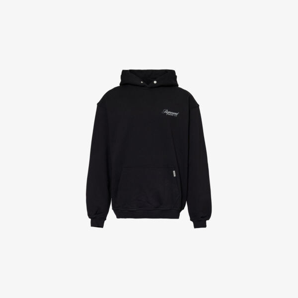 Клуб владельцев, свободный крой, толстовка из хлопчатобумажного трикотажа с карманом-кенгуру Represent, черный
Клуб владельцев, свободный крой, толстовка из хлопчатобумажного трикотажа с карманом-кенгуру Represent, черный