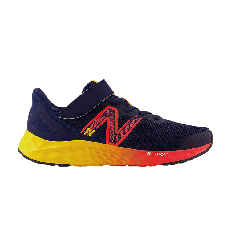 Кроссовки New Balance Fresh Foam Arishi v4 Bungee Lace Top Strap Little Kid 'Navy Electric Red Egg Yolk', синий
Кроссовки New Balance Fresh Foam Arishi v4 Bungee Lace Top Strap Little Kid 'Navy Electric Red Egg Yolk', синий