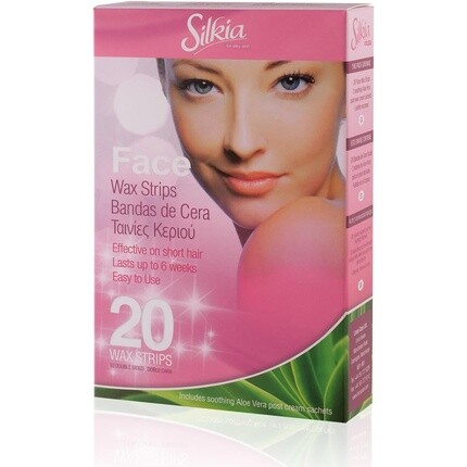 Восковые полоски для лица - 10 полосок Silkia
Восковые полоски для лица - 10 полосок Silkia
