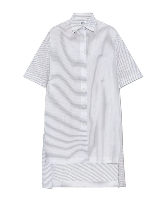 Платье-Рубашка в полоску Jw Anderson, серый
Платье-Рубашка в полоску Jw Anderson, серый