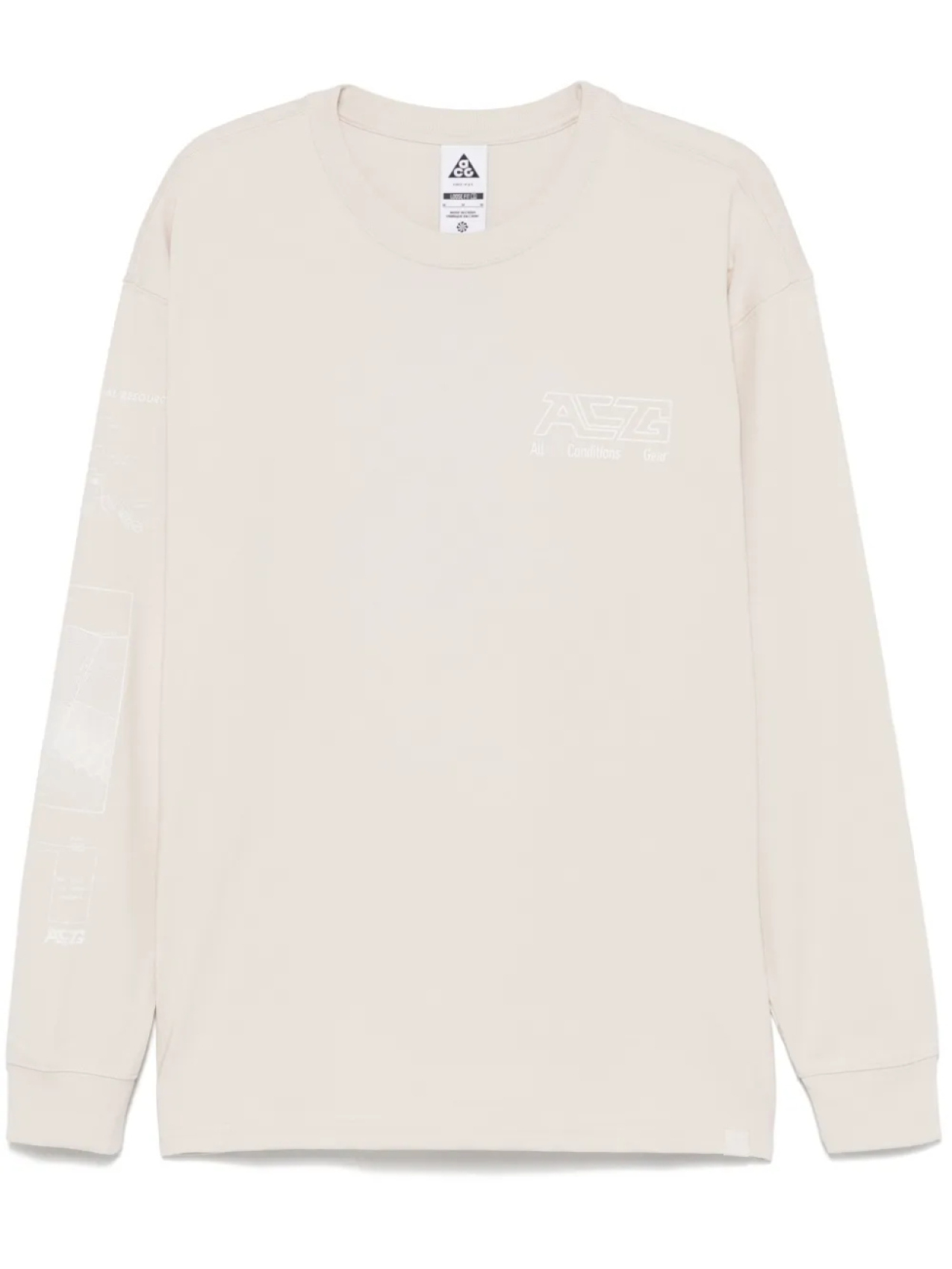Футболка ACG с длинными рукавами Nike, нейтральный
Футболка ACG с длинными рукавами Nike, нейтральный