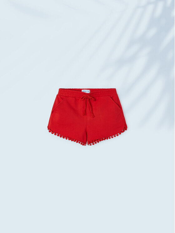 Тканевые шорты стандартного кроя Mayoral, красный 
Тканевые шорты стандартного кроя Mayoral, красный