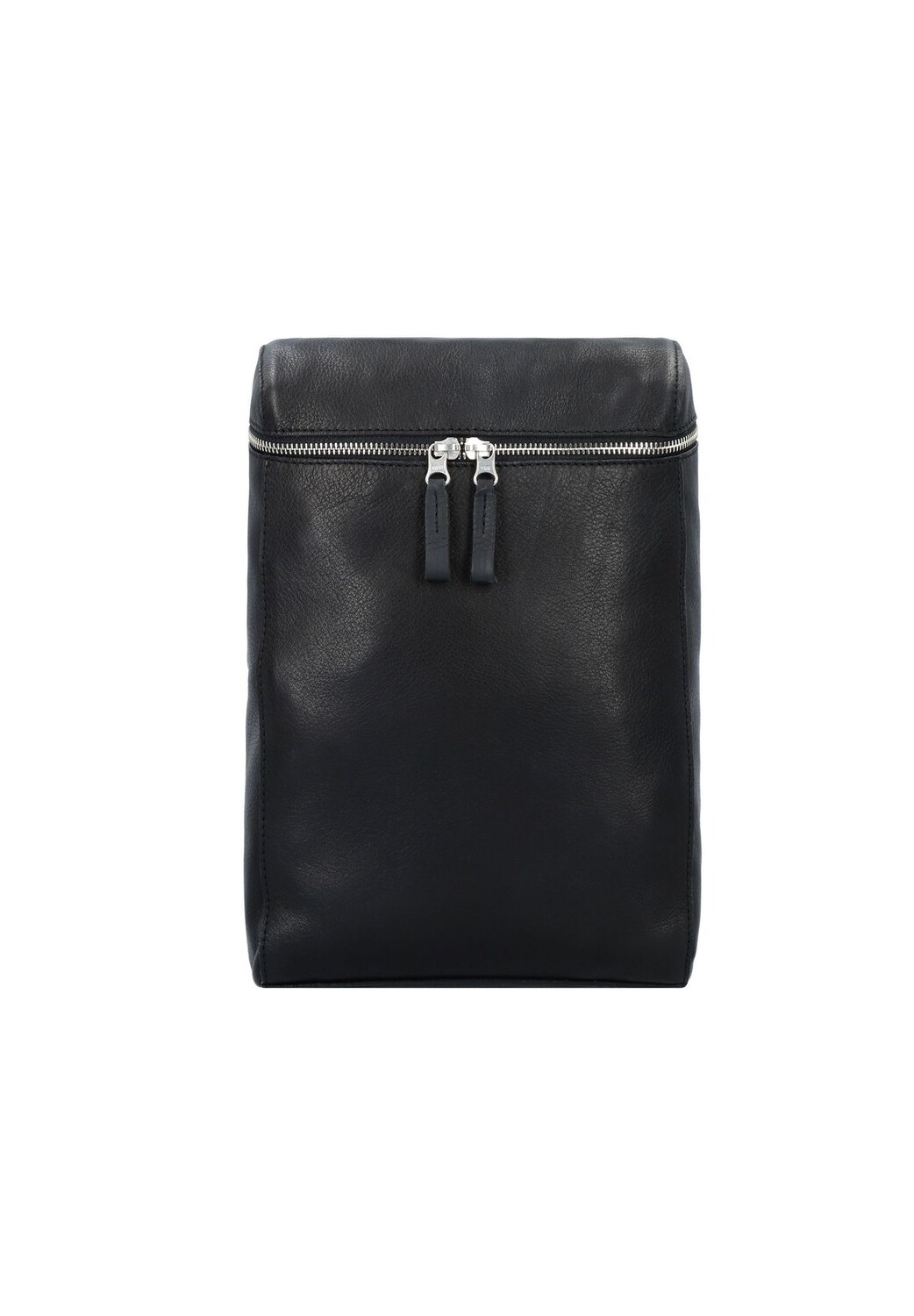 Рюкзак-коробка кожаный 33 см HAROLD'S, черный 
Рюкзак-коробка кожаный 33 см HAROLD'S, черный