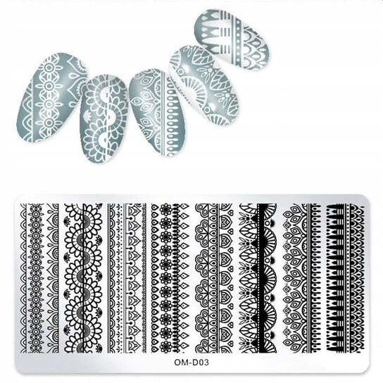 Пластина для штампа для ногтей, Tojato
Пластина для штампа для ногтей, Tojato