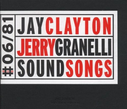 CD диск Clayton, Jay / Granelli, Jerry: Sound Songs
CD диск Clayton, Jay / Granelli, Jerry: Sound Songs