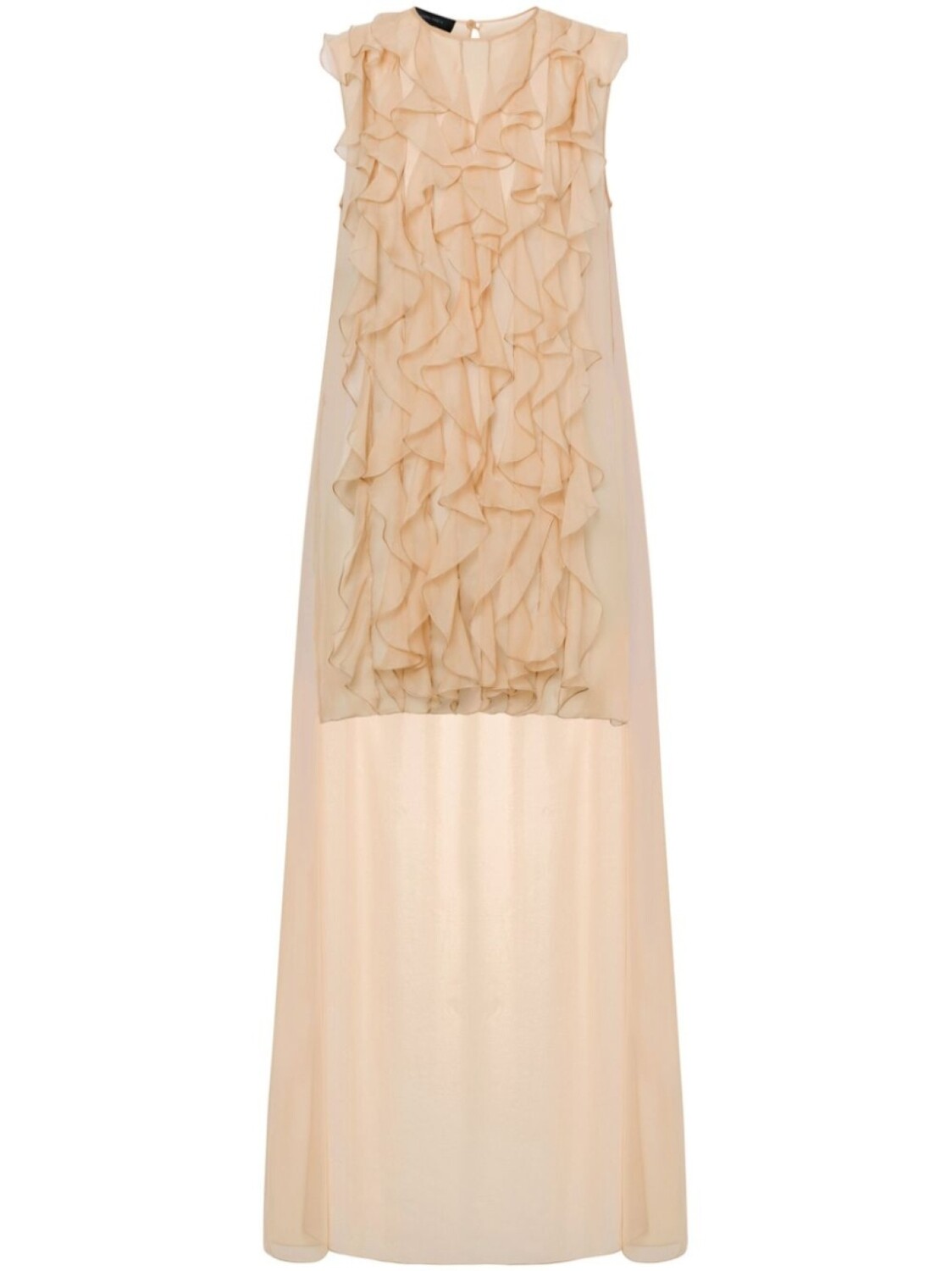 Блузка с оборками Alberta Ferretti, нейтральный цвет
Блузка с оборками Alberta Ferretti, нейтральный цвет