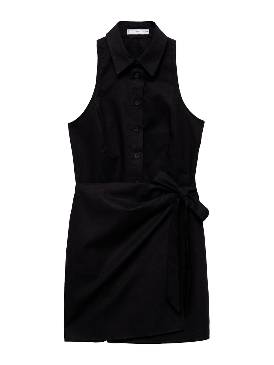 Платье-рубашка MANGO, черный
Платье-рубашка MANGO, черный