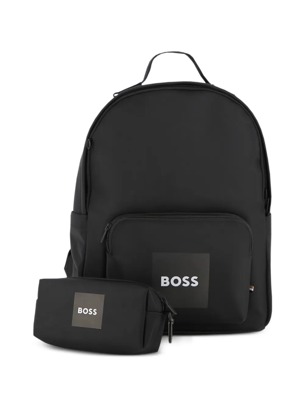 Рюкзак с карманом на молнии Boss Kidswear, черный
Рюкзак с карманом на молнии Boss Kidswear, черный