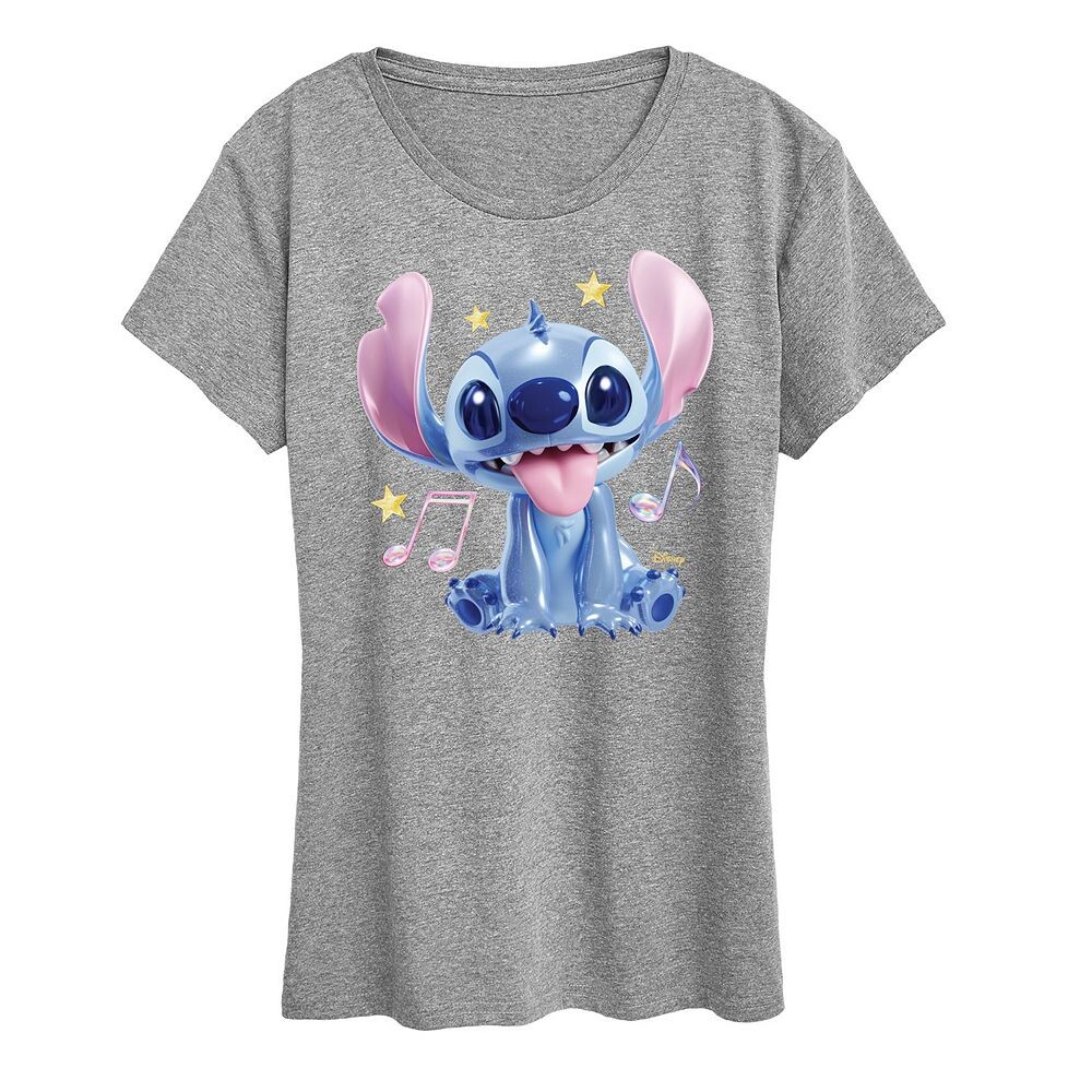 Женская футболка с рисунком Metaverse Disney's Lilo & Stitch, цвет Heather Gray
Женская футболка с рисунком Metaverse Disney's Lilo & Stitch, цвет Heather Gray