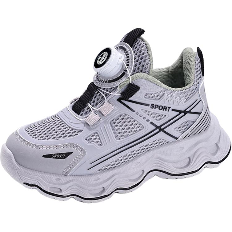 Низкие дышащие сетчатые кроссовки с вращающейся пряжкой для детей. Спортивная обувь. Yi Jiabao, бежевый
Низкие дышащие сетчатые кроссовки с вращающейся пряжкой для детей. Спортивная обувь. Yi Jiabao, бежевый