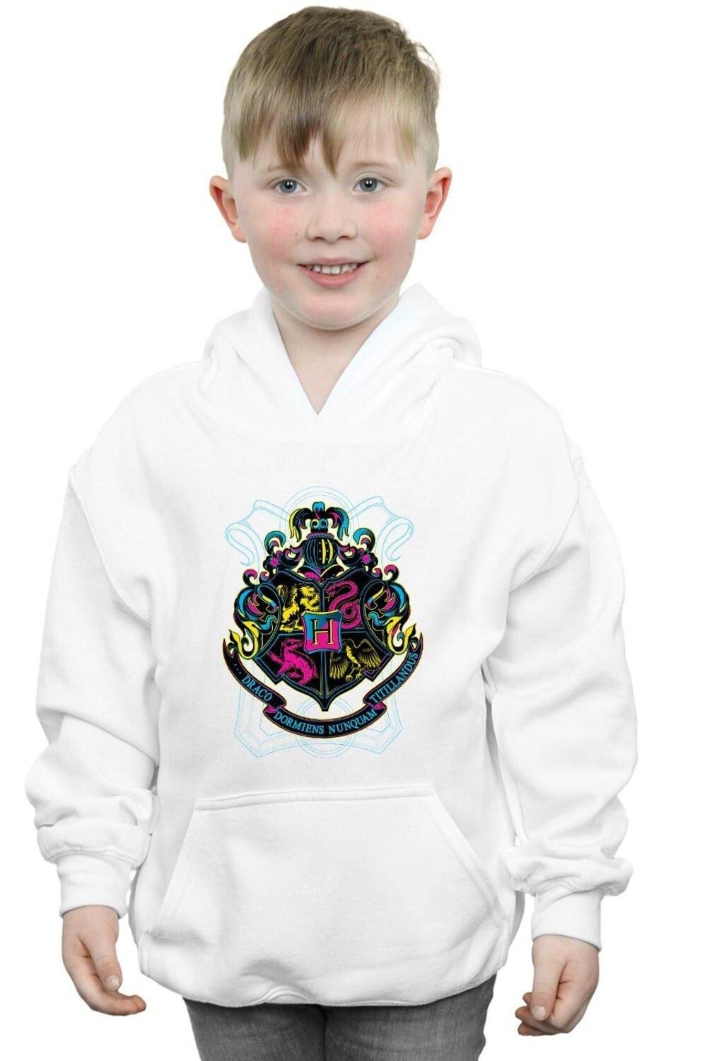Неоновая толстовка с гербом Хогвартса Harry Potter, белый
Неоновая толстовка с гербом Хогвартса Harry Potter, белый