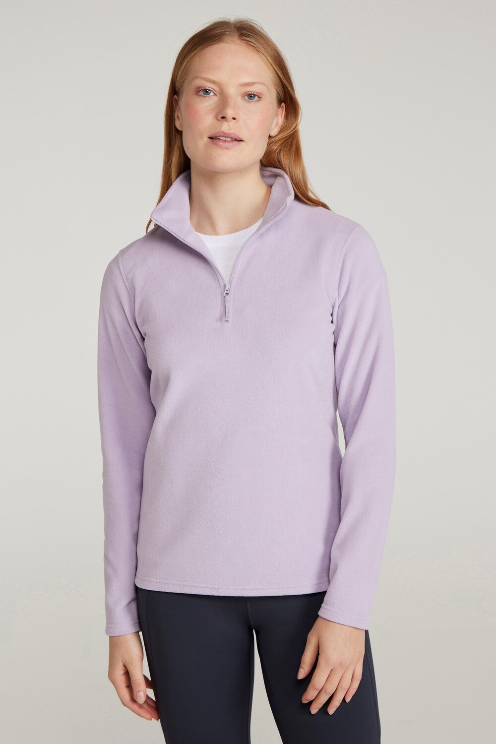 Пуловер Mountain Warehouse Camber с полумолнией, фиолетовый
Пуловер Mountain Warehouse Camber с полумолнией, фиолетовый