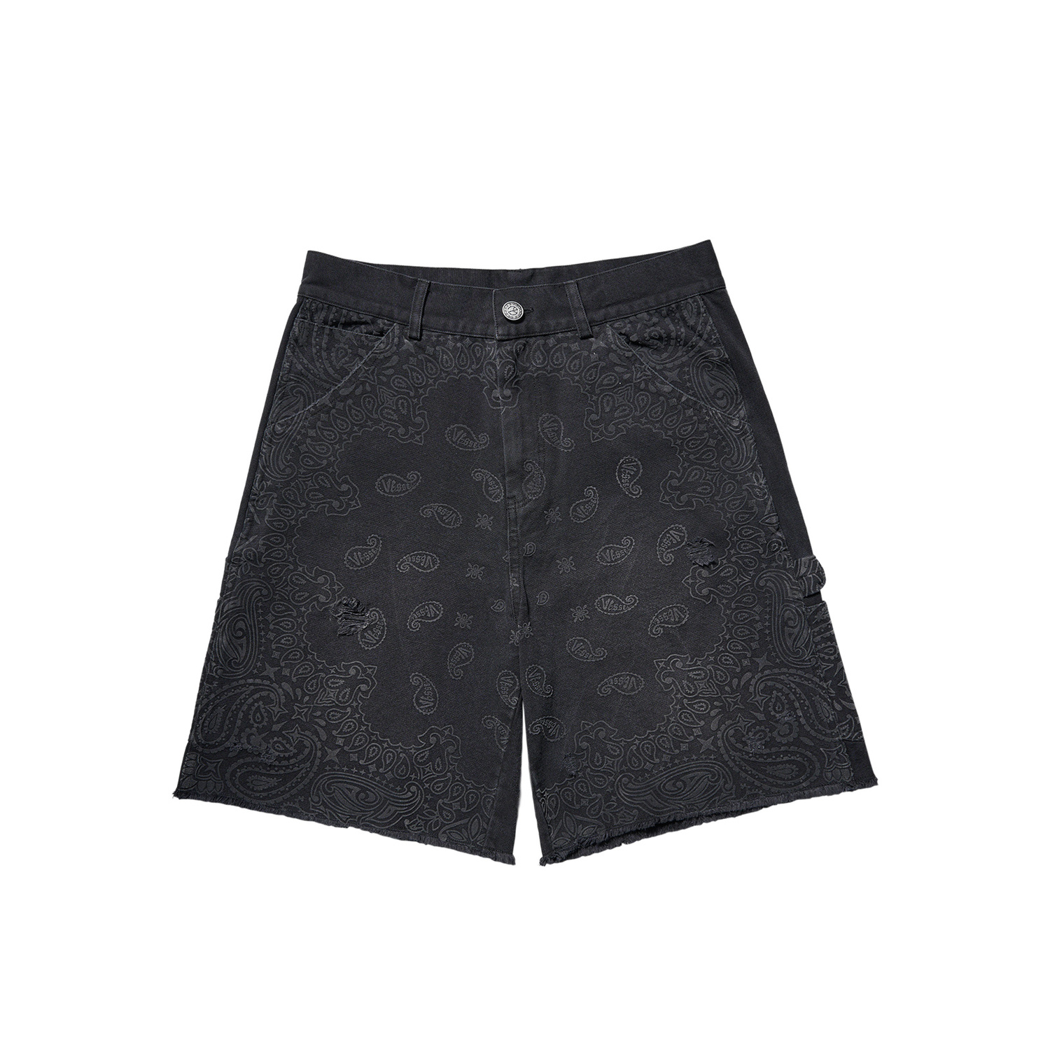 XVESSEL VESSEL Джинсовые шорты Unisex Black
XVESSEL VESSEL Джинсовые шорты Unisex Black