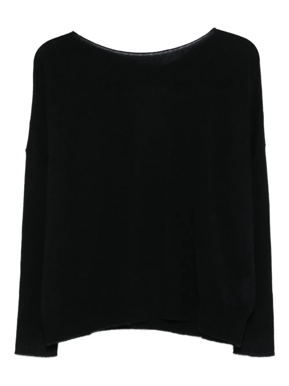 Кашемировый свитер с вырезом-лодочкой Philo-Sofie, черный
Кашемировый свитер с вырезом-лодочкой Philo-Sofie, черный