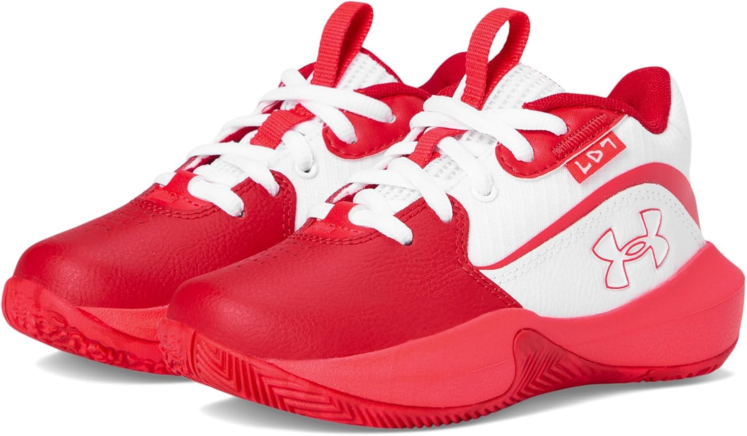 Кроссовки для баскетбола Under Armour Unisex-Adult Lockdown 7, (104) White/Red/Racer Red
Кроссовки для баскетбола Under Armour Unisex-Adult Lockdown 7, (104) White/Red/Racer Red