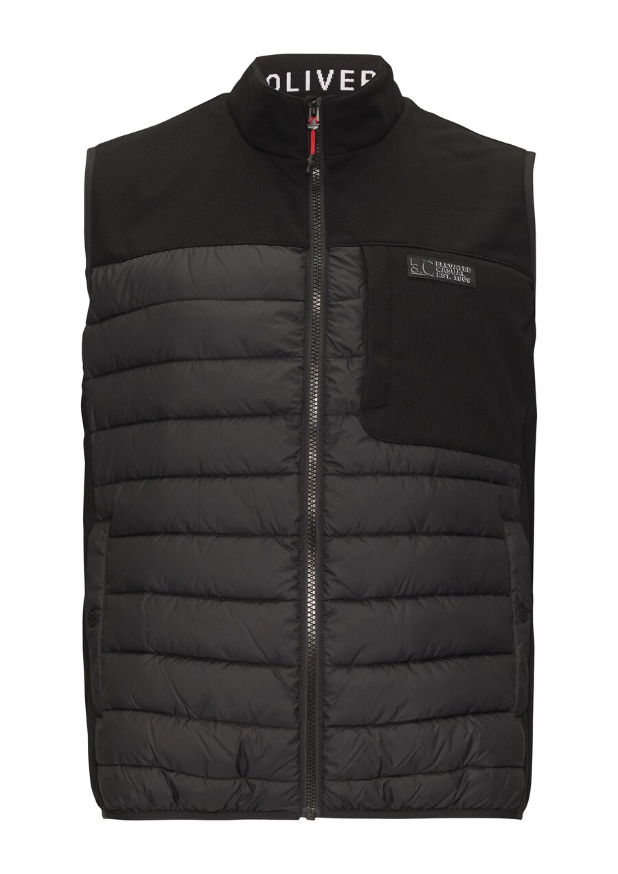 Жилет s.Oliver Red Label Big & Tall, черный
Жилет s.Oliver Red Label Big & Tall, черный